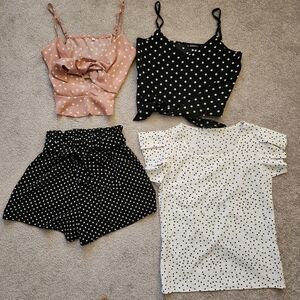 New Shein Polka Dot Lover Bundle Small
